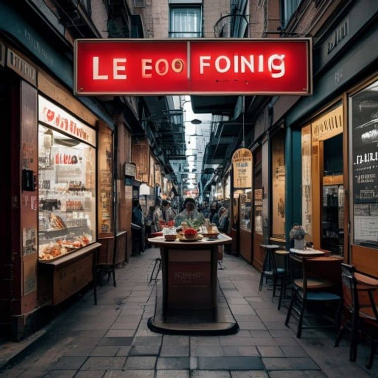 Intérieur animé des Docks Village Marseille, avec des personnes profitant de l'ambiance éclectique, des boutiques et des restaurants dans un cadre architectural industriel réhabilité.